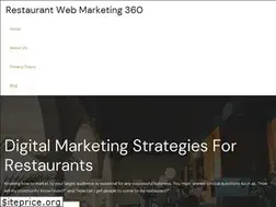 Sites similar to restaurantwebmarketing360.com