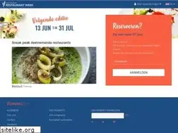 Sites similar to restaurantweek.be