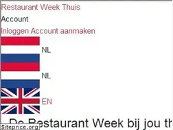 Sites similar to restaurantweek.nl
