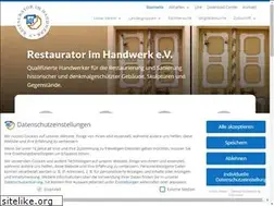 Sites similar to restaurator-im-handwerk.eu