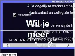 Sites similar to restaurator.nl