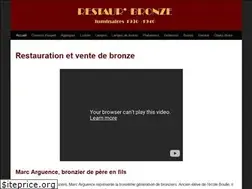 Sites similar to restaurbronze.com