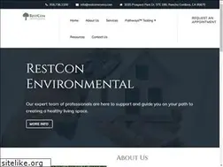 Sites similar to restconenvironmental.com