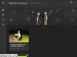 Sites similar to restez-curieux.ovh