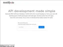 Sites similar to restify.org