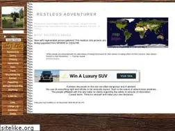 Sites similar to restlessadventurer.net