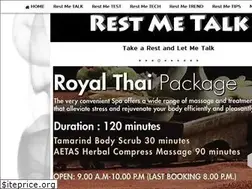 Sites similar to restmetalk.com