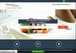 Sites similar to restodays.be