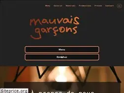 Sites similar to restomauvaisgarcons.ca