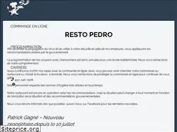 Sites similar to restopedro2018.com