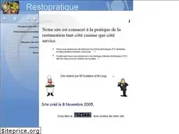 Sites similar to restopratique.free.fr