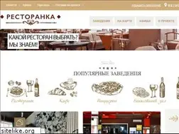 Sites similar to restoranka.ru