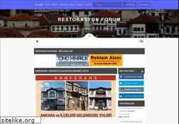 Sites similar to restorasyonforum.com