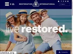 Sites similar to restoration-international.org