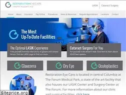 Sites similar to restorationeyecare.com