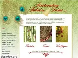 Sites similar to restorationfabricsandtrims.com