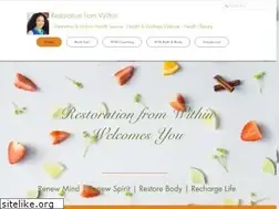 Sites similar to restorationfromwithin.com