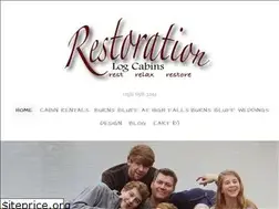 Sites similar to restorationlogcabinrentals.com