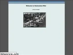 Sites similar to restorationmini.com