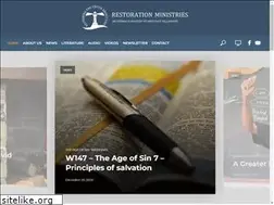 Sites similar to restorationministry.com