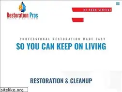 Sites similar to restorationprosla.com