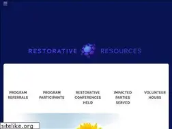 Sites similar to restorativeresources.org