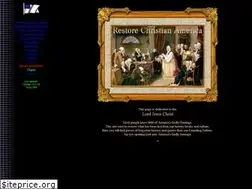 Sites similar to restore-christian-america.org