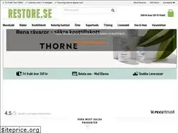 Sites similar to restore.se