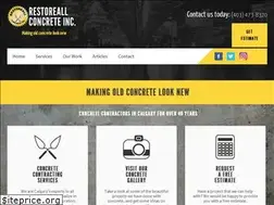 Sites similar to restoreallconcrete.ca