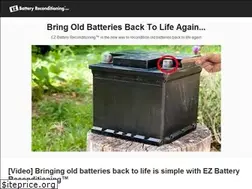 Sites similar to restorebatterylife.com