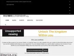 Sites similar to restorecitizenship.org