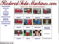 Sites similar to restoredsodamachines.com