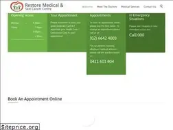 Sites similar to restoremedical.com.au