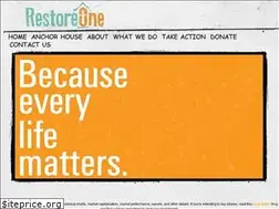 Sites similar to restoreonelife.org