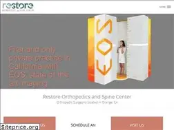 Sites similar to restoreorthopedics.com