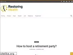 Sites similar to restoringhealth.co.uk