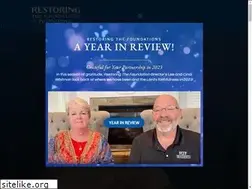 Sites similar to restoringthefoundations.org