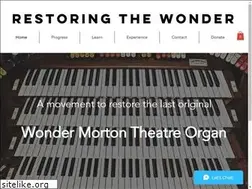 Sites similar to restoringthewonder.org