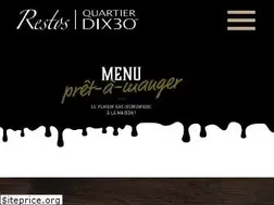 Sites similar to restosdix30.com
