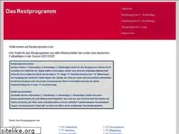 Sites similar to restprogramm.com