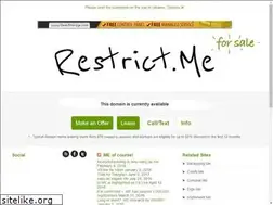 Sites similar to restrict.me