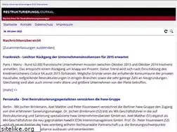 Sites similar to restrukturierungsjournal.de
