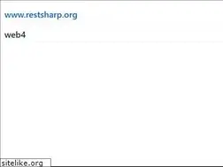 Sites similar to restsharp.org