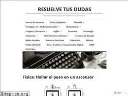 Sites similar to resuelvetusdudas.wordpress.com