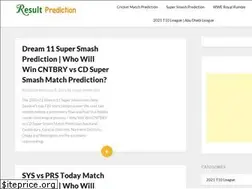Sites similar to result-prediction.com