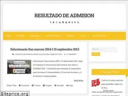 Sites similar to resultadoadmision.blogspot.com