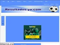 Sites similar to resultados-ya.futbol