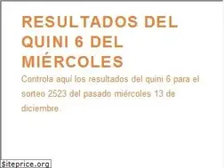 Sites similar to resultadosdel.org