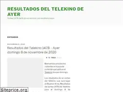 Sites similar to resultadosdeltelekino.com