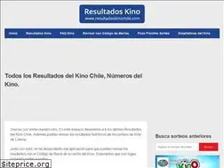 Sites similar to resultadoskinochile.com